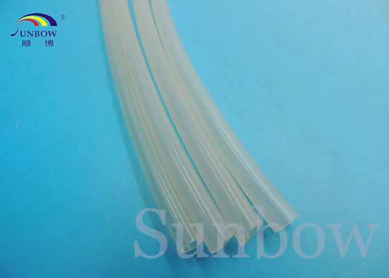 China Heat Resistant Custom Extrusion Silicone Rubber Tube 200C Black Clear White supplier