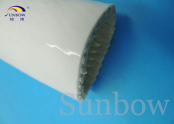 China Flame Retardant Fireproof Sleeve Fireproof fiberglass sleeving coated silicone rubber supplier