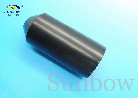 China Adhesive Lined Hearshrink End Cap Cable Accessories Default Color Black supplier