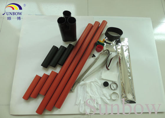 China 11kV Heat Shrink Cable Joints Cable Accessories for 3 Core XLPE Cables supplier