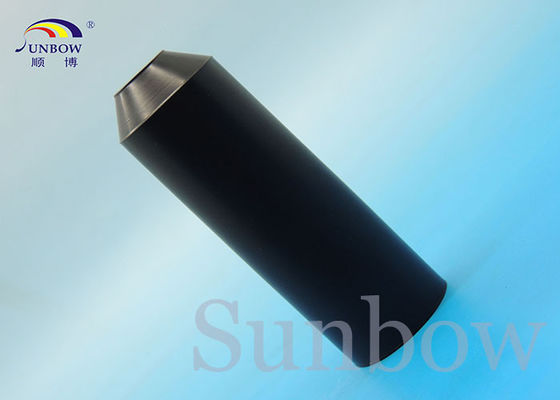 China PO Adhesive Lined Hearshrink End Caps , cable end caps heat shrinkable supplier