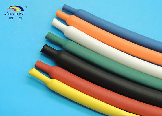 China RoHS Compliant Irradiated Flexible Polyolefin Heat Shrink Tubing 13.0mm Black supplier