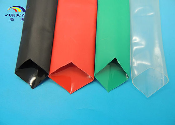 China RoHS/REACH heavy wall polyolefin heat shrinable tube with / without adhesive flame-retardant for -45℃ -125℃ temperature supplier