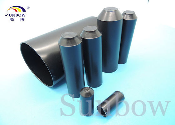 China Adhesive Lined Hearshrink End Cap End Caps Heat Shrinkable Tubing supplier