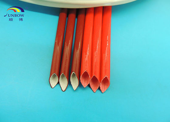 China Insulators Braided Fiberglass Electrical Cable Sleeving Insulating Material Red or Custom supplier