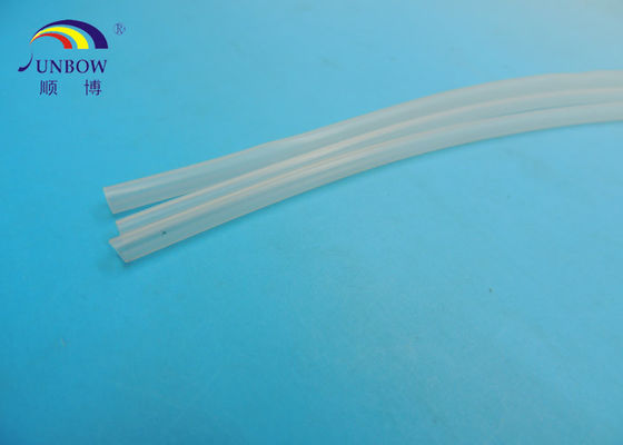 China Flame Retardant Clear Silicone Rubber Tubes / Heat Shrink Pipes for Electric Protection supplier