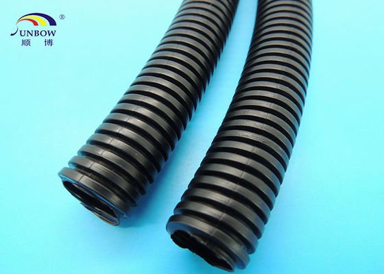 China Flame Retardent Corrugated Tubing for Machinery , Electrical Equipment , Automatic Meters supplier