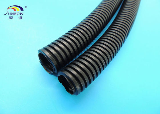 China PA PP PE Plastic Soft Corrugated Hose / Pipes / Tubing for Electrical Wire supplier