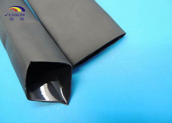 China Halogen free polyolefin heat shrinkable tube heavy adhesive-lined with shrink ratio 3:1 for automobiles supplier