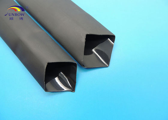 China Waterproof Polyolefin Heat Shrink Tubing / Heat Resistant Shrink Sleeves Corrosion Resistance supplier