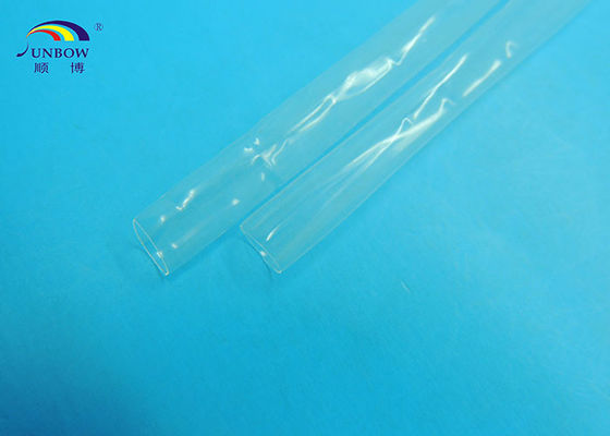 China Flame Retardent 2:1 Shrink Ratio FEP Heat Shrinkable Tube Clear Plastic Tubing for Insulation and Sheath supplier