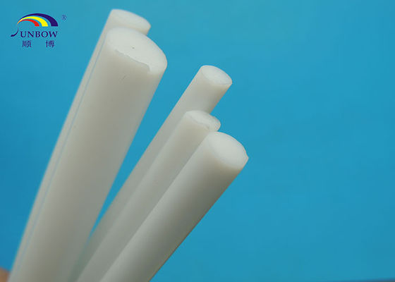 China Corrosion Prevention PTFE Rod Round Bar for High Pressure  and High Temperature supplier