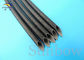 5.0mm Saturated Black Silicone Resin Fiberglass Sleeving 2500V supplier