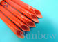 SILICONE RUBBER sleeve WITH GLASSFIBER Silicone fiber glass sleeving supplier