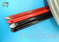 Black Silicone Fiberglass Sleeving / rubber fiberglass braided sleeve for wire harness insulation supplier