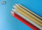 oil resistance PU Fiberglass Sleeving Coated by Polyurethane Resin supplier