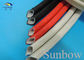 Welding Machine Protection Silicone Rubber Coated Fiberglass Sleeving supplier