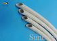 Extruded Silicone Rubber Tube Reinforced With Non Alkaline Fiberglass Braid supplier