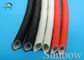 Welding Machine Protection Silicone Rubber Coated Fiberglass Sleeving supplier
