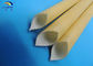 ROHS approved waterproof oil proof  fiberglass Polyurethane sleeving tube supplier