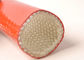 Heat Insulation Silicone Fireproof Sleeve Heat Resistance for Steel Plants , Smelters supplier