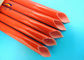 Insulators Braided Fiberglass Electrical Cable Sleeving Insulating Material Red or Custom supplier