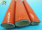 Silicone Coated Fireproof Sleeve Heat Resistant  for Hose Assemblies and Cables supplier