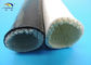 Steel Plant Use Braided Fiberglass Sleeve With Silicone Cover High Temperature Resistant supplier