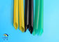 Anti-Corrosion Silicone Rubber Hose / FlexibleRubber Tubing White Green Yellow supplier