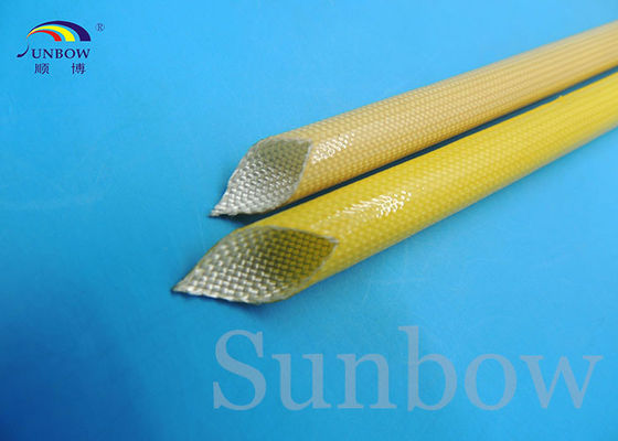China Heat resistance and good electrical Polyurethane (PU)  fiberglass sleeve for F grade machinery supplier