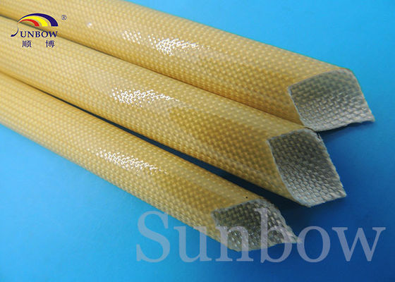 China ROHS &amp; Rated,voltage 300V polyurethane fiberglass sleeve (PU fiberglass sleeve) supplier