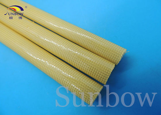 China heat resistance and good electrical performance ployurethane fiberglass(PU fiberglasssleeve） supplier