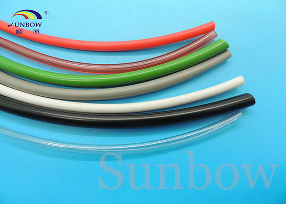 China 600V/300V Flexible PVC Tubings Red 1/4&quot; ID 3/8&quot; OD UL224 supplier