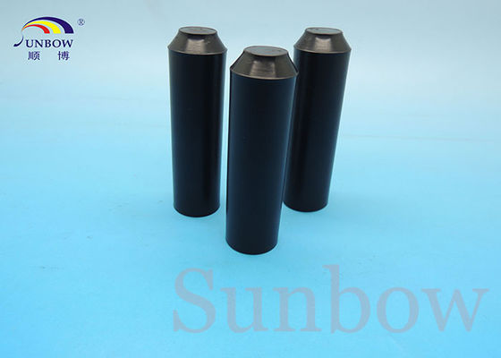 China Black Polyolefin Heat Shrink End Cap Cable Accessories supplier