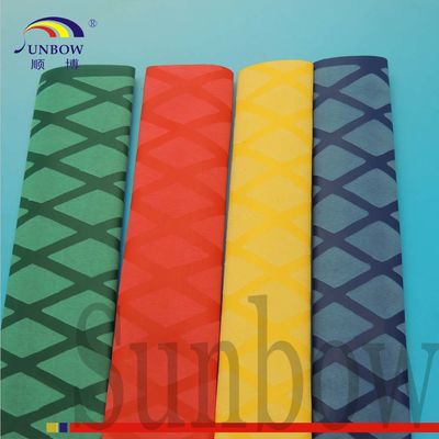 China Skid proof printable custom heat shrink tubing , Nonslip polyolefin tube supplier