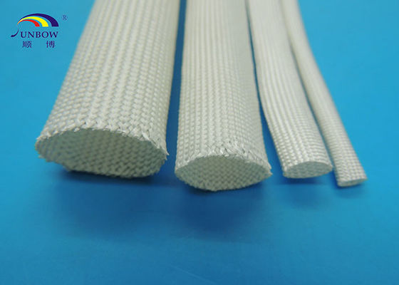 China High Temperature Heat Resistant Uncoated Silicone Fiberglass Sleeving supplier