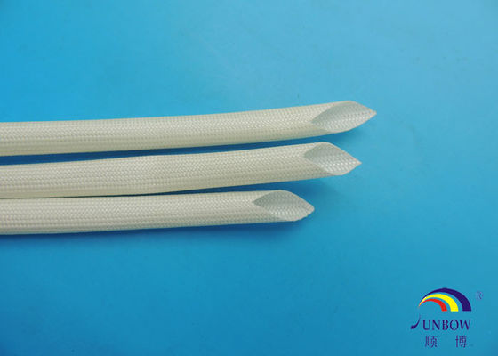 China Insulation Acrylic Fiberglass Sleeving / Sleeves Wear Resistance oil proof supplier