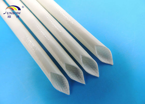 China 7KV Insulation Fiberglass Sleeve with Silicone Coating 2.0mm ID 200ºC High Temperature supplier