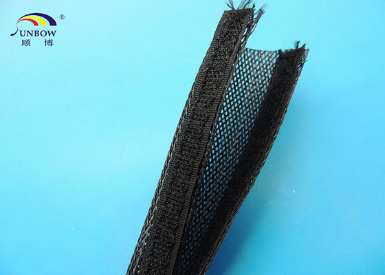 China Anti-aging Velcro Expandable Sleevings / Pipes for Cable Protection supplier