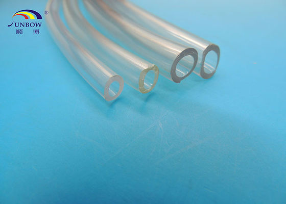 China 105℃ Clear Plastic Tubing Transparent PVC Pipe for Llighting Equipment supplier