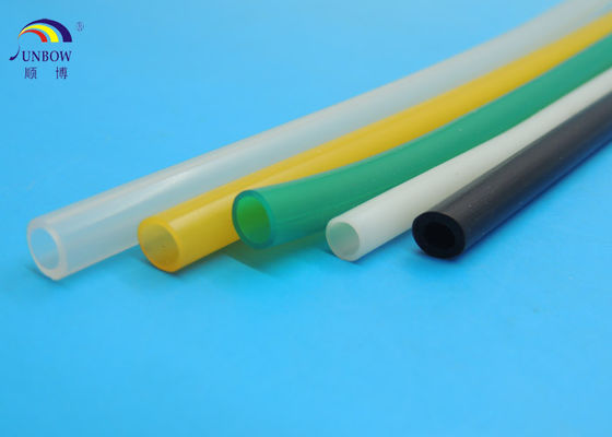 China High Voltage Resistant Rubber Resin Soft Silicone Rubber Tube / Pipes Multi Color for Customized supplier