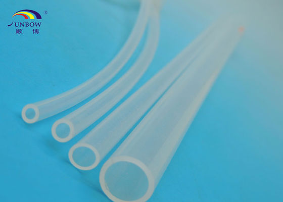 China Transparent FEP Tube Clear Plastic Tubing Smooth and Self lubricating supplier