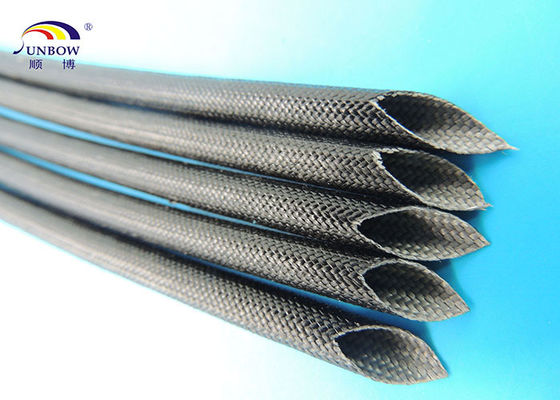 China 1.2KV  Silicone Rubber Coated Fiberglass Braided Sleeving Multi Color for Customized supplier