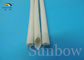 7 mm Silicon Fiberglass Insulated Tube Braided Fiberglass Sleeve UL VW-1 200 ℃ White supplier