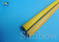 Benzene Oil Resistance Pu fiberglass Sleeve for electric wires supplier