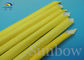 Yellow F Class Acrylic Fiberglass Sleeving Electrical Heat Protection Sleeve supplier