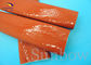 Rust red high temperature resistance fire sleeve fireproof sleeve supplier