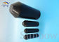 ADHESIVE LINED heat shrink cable end caps , BLACK caps for wire supplier