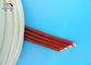 UL Brick Red Silicone fiberglass sleeving silicone rubber coated fibreglass sleeves supplier