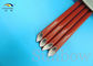 Black Red Silicone Coated Fiberglass Sleeving Electrical Insulation Sleeving supplier